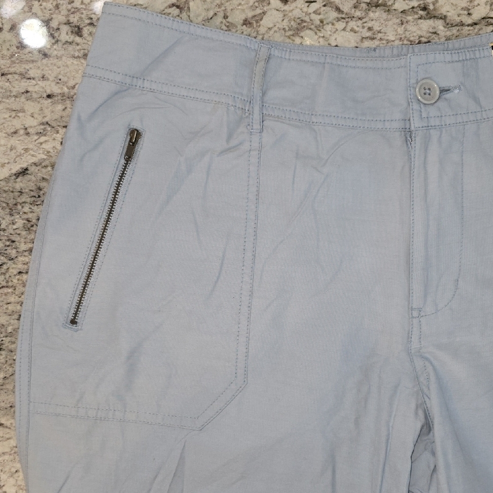 Vintage Venezia Light Blue Cargo Pants NWT Size 14 - Picture 9 of 15